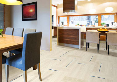 Пробковый пол Corkstyle Wood Wise Spark Dark Blue